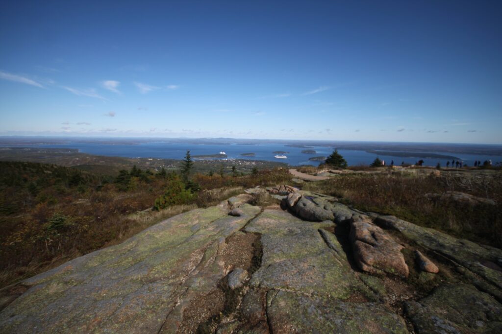 view from cadillac mountain